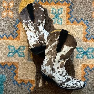 Cowhide Boots